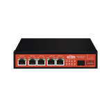 Controlador Solar de 15A con Switch PoE 1 Puertos Gigabit PoE 802.3 bt 2 Puertos PoE 802.3 af/at 2 Puertos PoE Pasivo 24/48 Vcc 1 Puerto SFP No administrable WI-PS306GF-UPS-15A - SILYMX