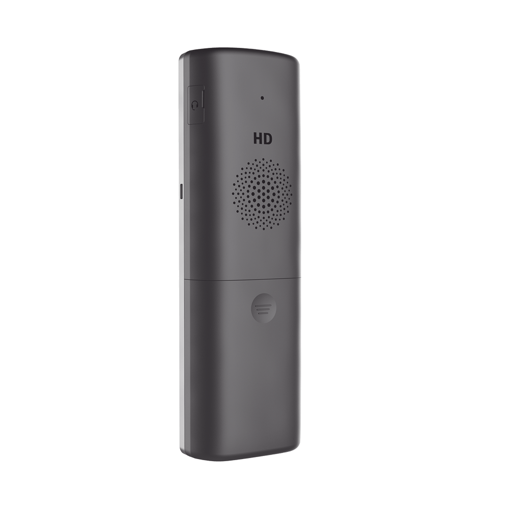 Teléfono WiFi portátil empresarial con 2 lineas y cuentas SIP, Bluetooth y botón Push-to-talk - SILYMX