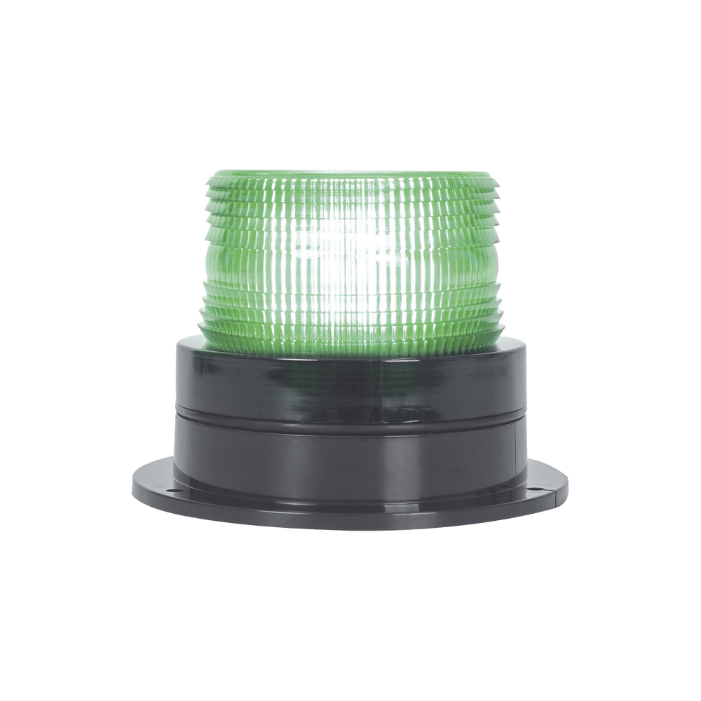 Burbuja Brillante de Larga Vida Útil con 8 LEDs Color Verde Domo Verde X126G - SILYMX