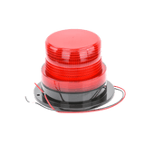 Burbuja Brillante de Larga Vida Útil con 8 LEDs Color Rojo Domo Rojo X126-R - SILYMX