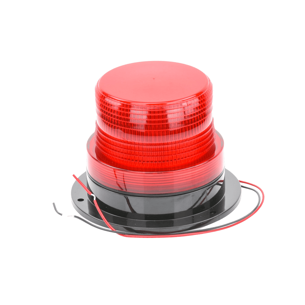 Burbuja Brillante de Larga Vida Útil con 8 LEDs Color Rojo Domo Rojo X126-R - SILYMX