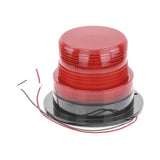 Burbuja Brillante de Larga Vida Útil con 8 LEDs Color Rojo Domo Rojo X126-R - SILYMX