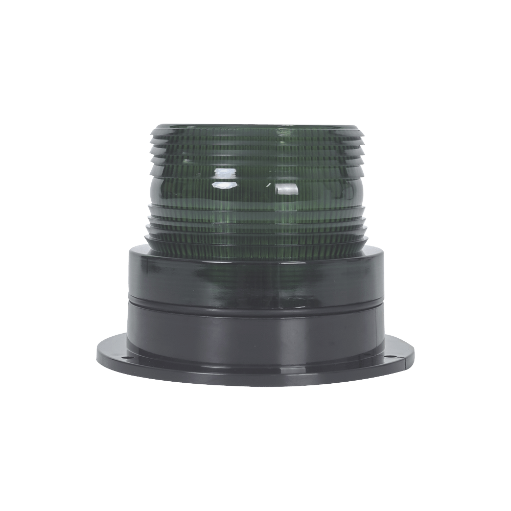 Burbuja Brillante de Larga Vida Útil con 8 LEDs Color Verde Domo Verde 110 Vca X127G - SILYMX