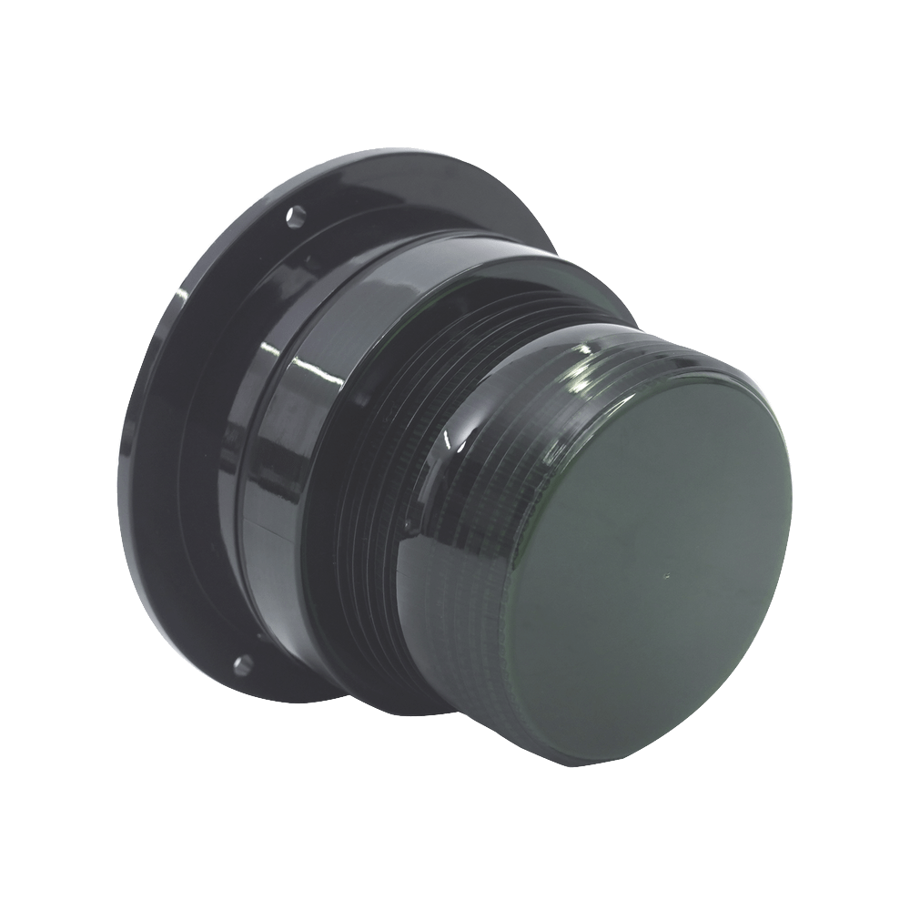 Burbuja Brillante de Larga Vida Útil con 8 LEDs Color Verde Domo Verde 110 Vca X127G - SILYMX