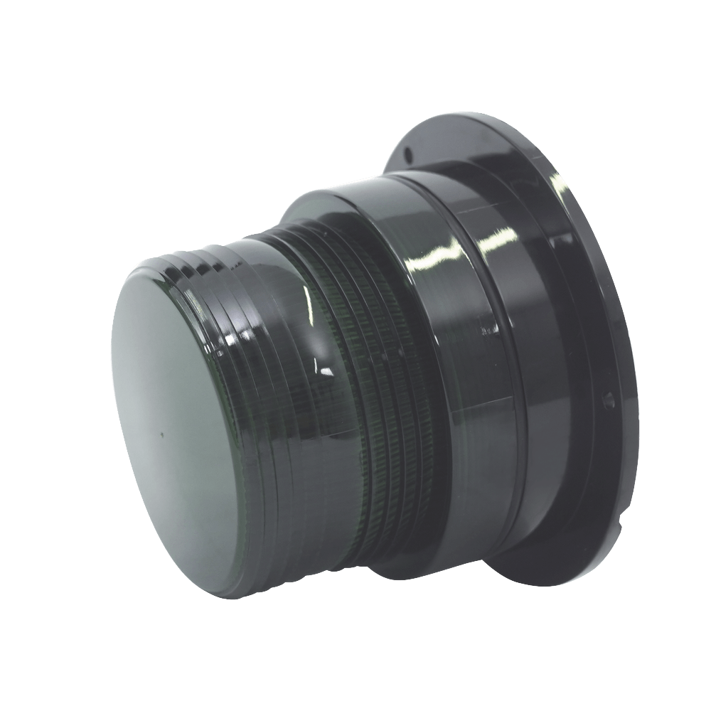 Burbuja Brillante de Larga Vida Útil con 8 LEDs Color Verde Domo Verde 110 Vca X127G - SILYMX