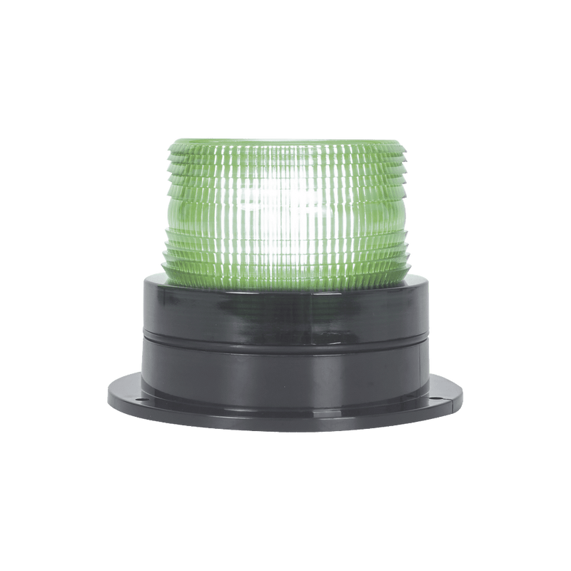 Burbuja Brillante de Larga Vida Útil con 8 LEDs Color Verde Domo Verde 110 Vca X127G - SILYMX