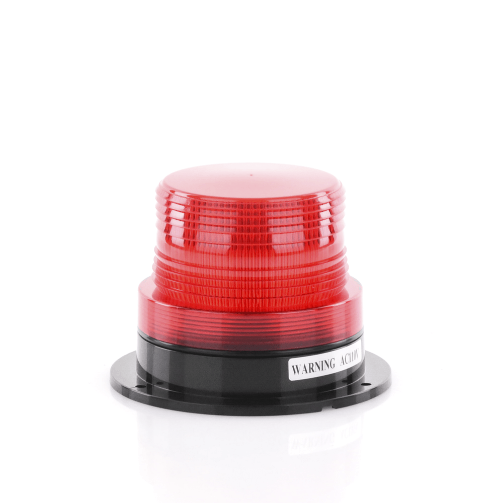 Burbuja Brillante de Larga Vida Útil con 8 LEDs Color Rojo Domo Rojo 110 Vca - SILYMX