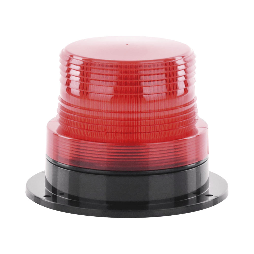 Burbuja Brillante de Larga Vida Útil con 8 LEDs Color Rojo Domo Rojo 110 Vca - SILYMX