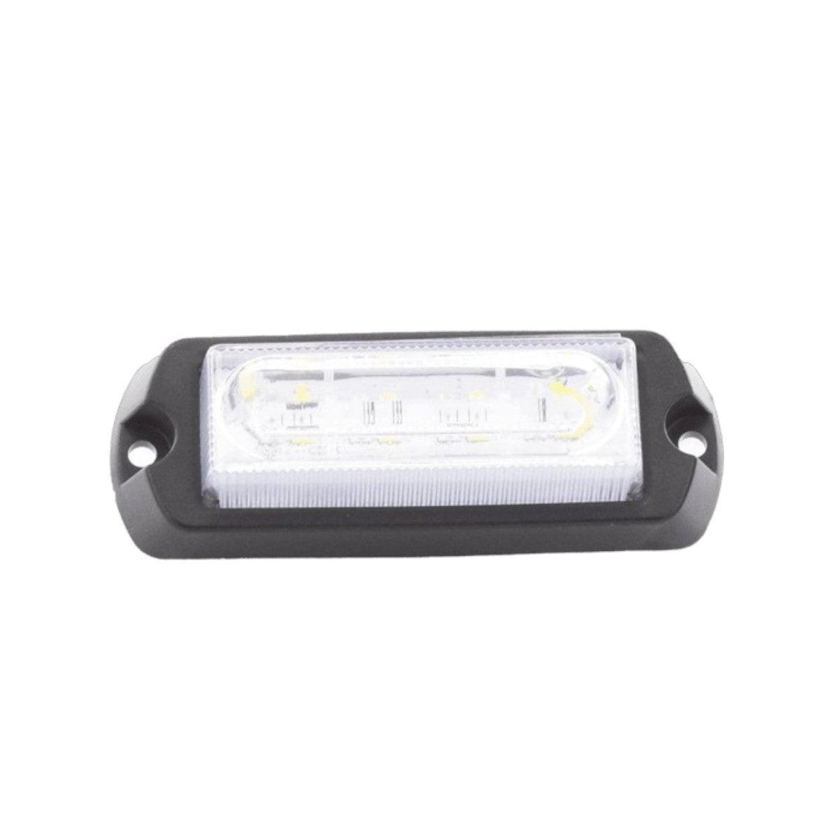 Luz Auxiliar Ultra Brillante de 8 Leds color Ámbar o Claro con mica transparente X13AW - SILYMX