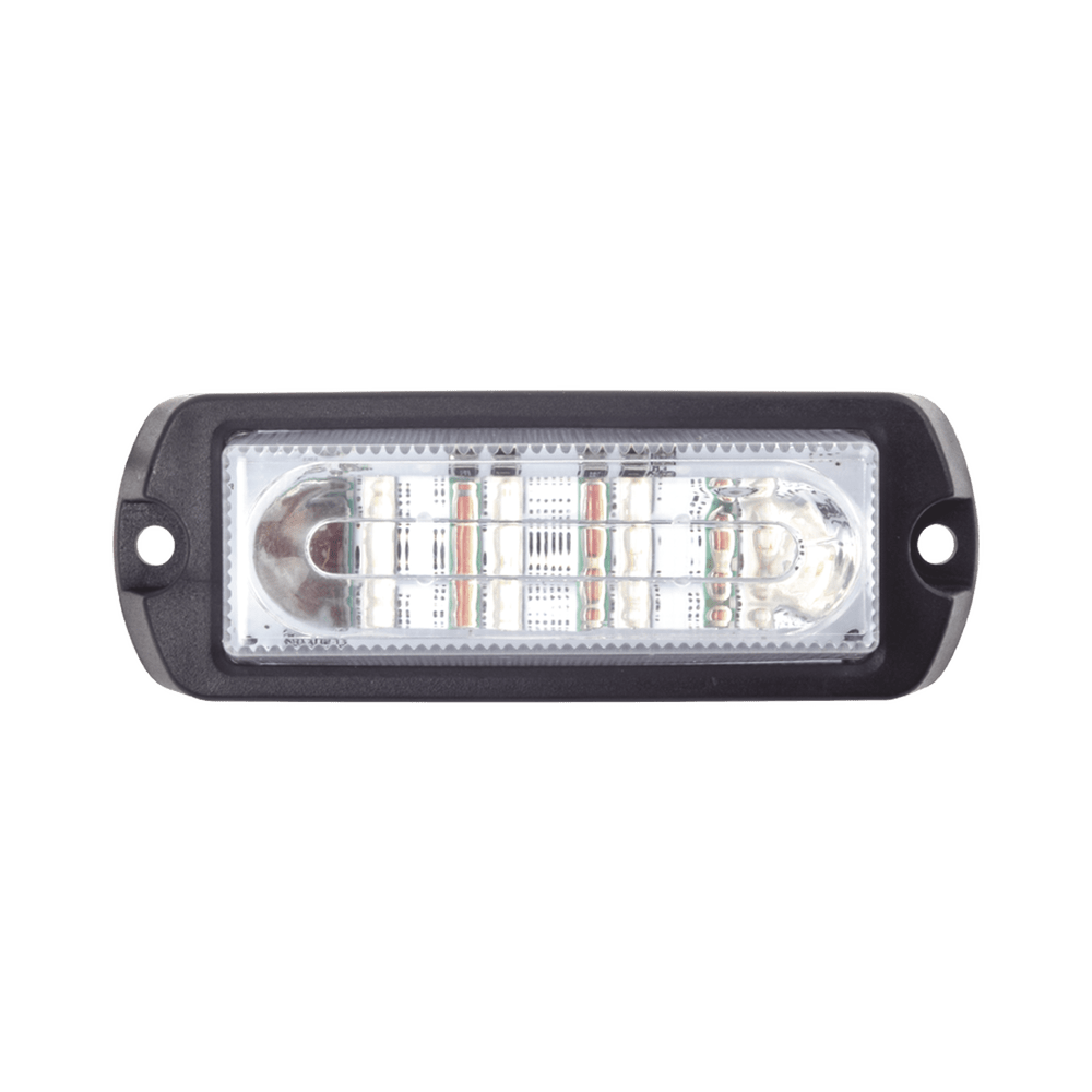Luz Auxiliar Ultra Brillante X13 de 4 LEDs Color Azul con mica transparente X13-B - SILYMX