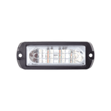 Luz Auxiliar Ultra Brillante X13 de 4 LEDs color Rojo con mica transparente X13-R - SILYMX