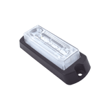 Luz Auxiliar Ultra Brillante de 8 LEDs en color Rojo Azul con mica transparente X13-RB - SILYMX