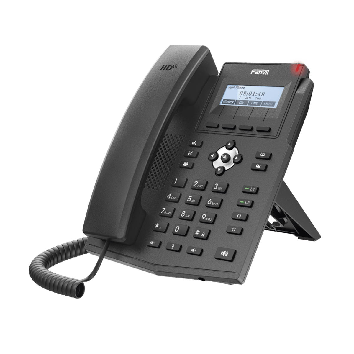 Teléfonos IPFANVILX1SGTeléfono IP Empresarial 2 Líneas SIP Gigabit PoE Códec Opus Conferencia 3 Vías Fanvil X1SG - SILYMX