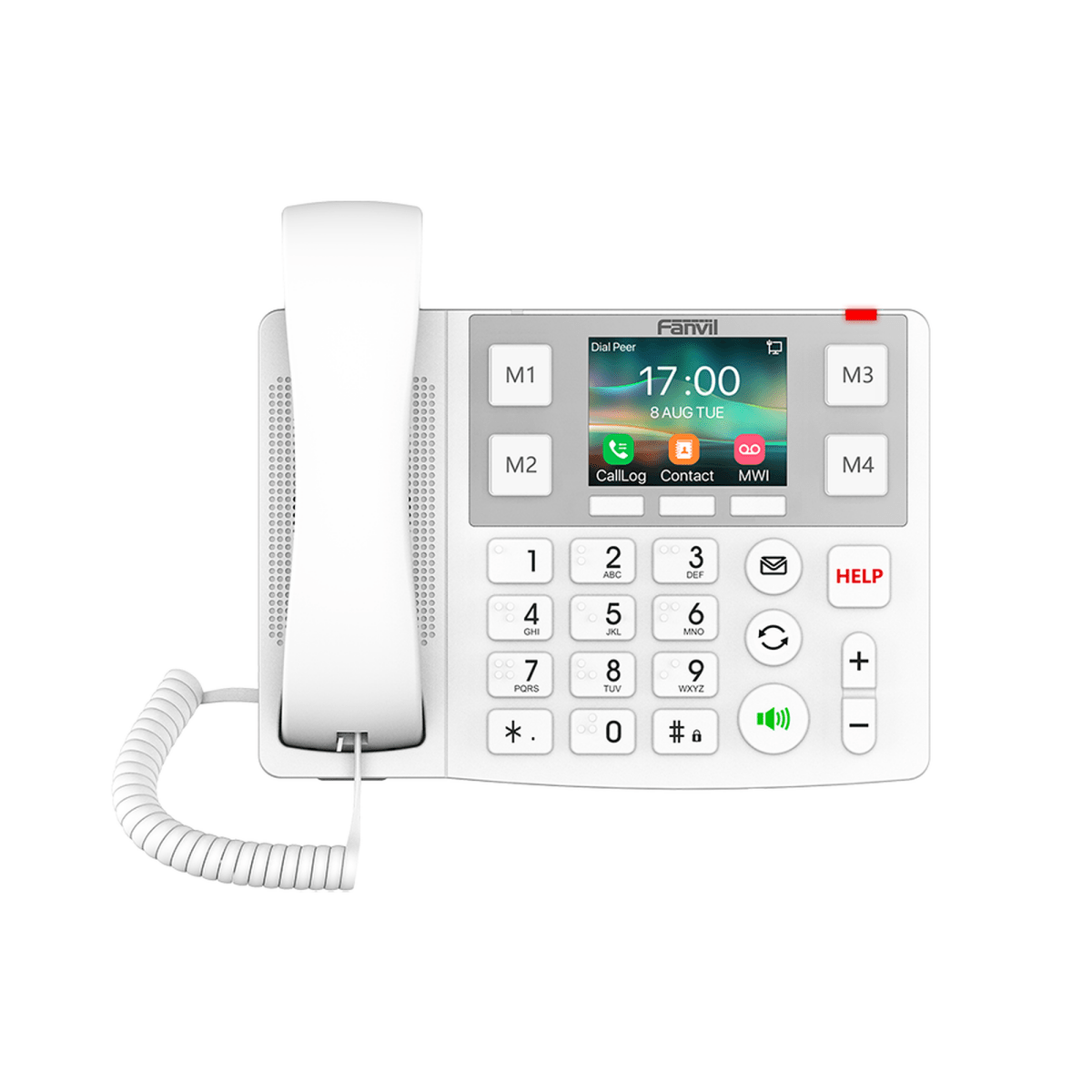Teléfonos IPFANVILX305Teléfono IP Wi - Fi Bluetooth Botones Braille Hospitales Asilos Fanvil X305 - SILYMX