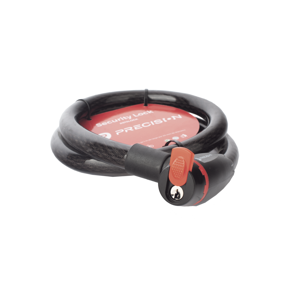 Candado para Bicicleta Moto o similar de 20 x 1000 mm Cierre por Llave X-613-LOCK - SILYMX