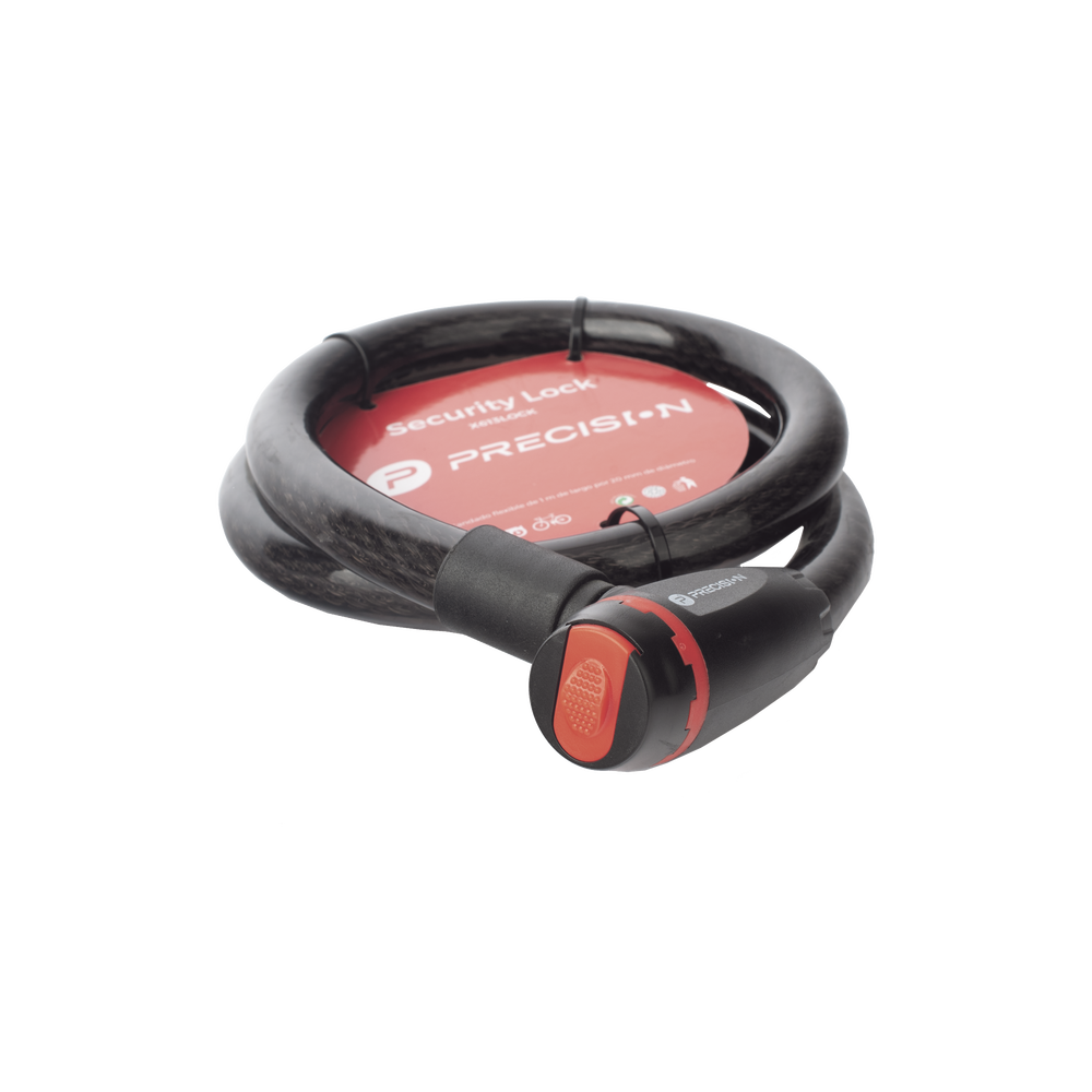 Candado para Bicicleta Moto o similar de 20 x 1000 mm Cierre por Llave X-613-LOCK - SILYMX