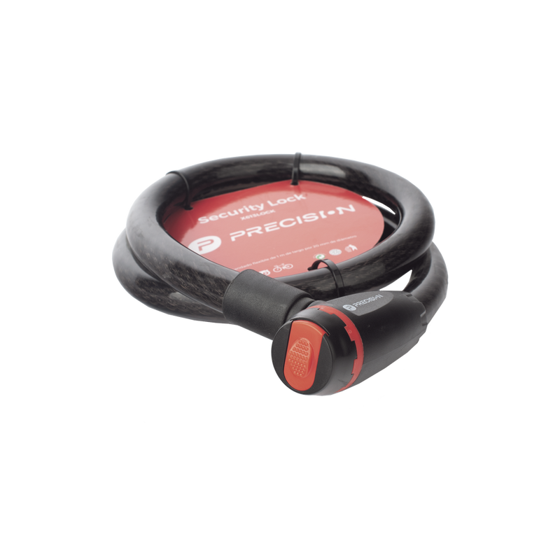 Candado para Bicicleta Moto o similar de 20 x 1000 mm Cierre por Llave X-613-LOCK - SILYMX