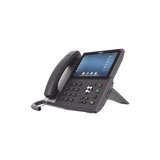 Teléfono IP empresarial para 20 lineas SIP pantalla táctil Bluetooth integrado para diadema PoE y hasta 127 botones DSS con doble puerto Gigabit soporta recepción de video - SILYMX