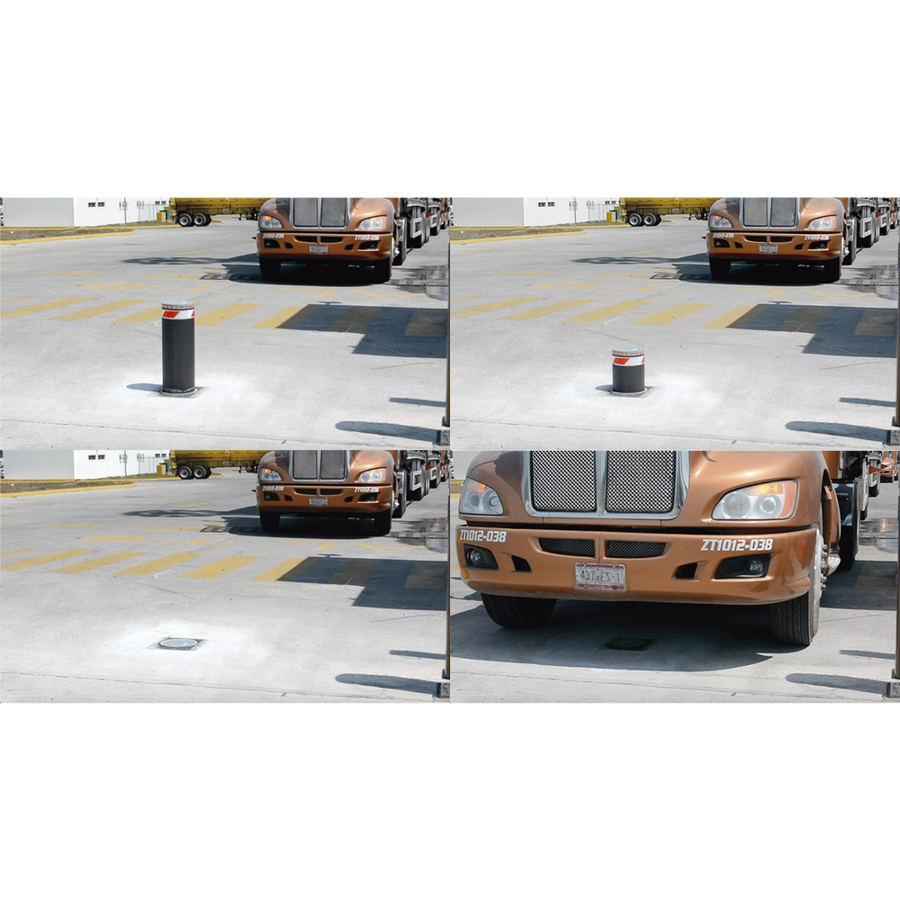 Bolardo Hidráulico TODO INCLUIDO Incluye Bomba Hidráulica Italiana Alta resistencia al impacto hasta 250 000 J Uso intensivo Incluye Bomba italiana Tarjeta controladora incluida Fácil instalación XB-220-H06K - SILYMX