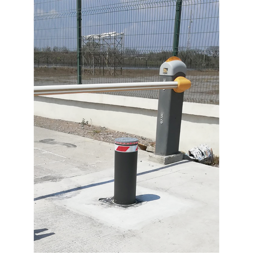 Bolardo Hidráulico TODO INCLUIDO Incluye Bomba Hidráulica Italiana Alta resistencia al impacto hasta 250 000 J Uso intensivo Incluye Bomba italiana Tarjeta controladora incluida Fácil instalación XB-220-H06K - SILYMX