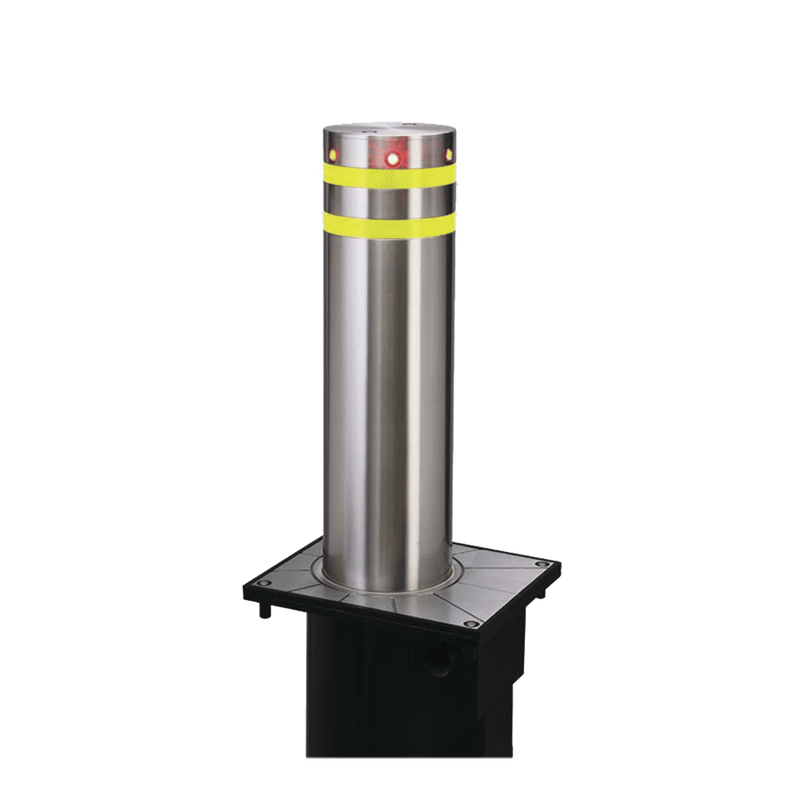 Pilona o Bolardo Neumático 100% Acero Inoxidable Alta Velocidad 275MM Diámetro Acabado de Lujo XB-275