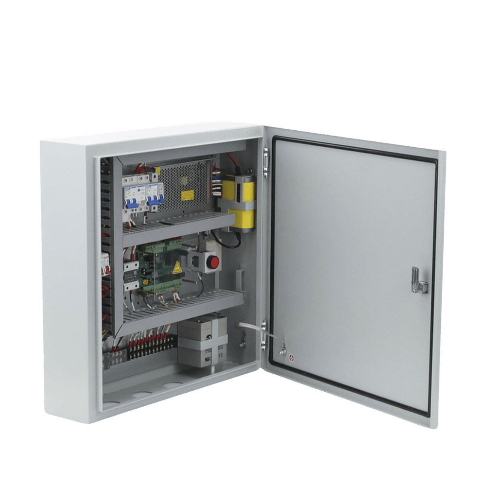 Acceso VehicularACCESSPROXB-4HBL-CControlador para Bolardos Hidráulicos AccessPro XB - 4HBL - C · 220VAC · Hasta 4 Bolardos Simultáneos - SILYMX