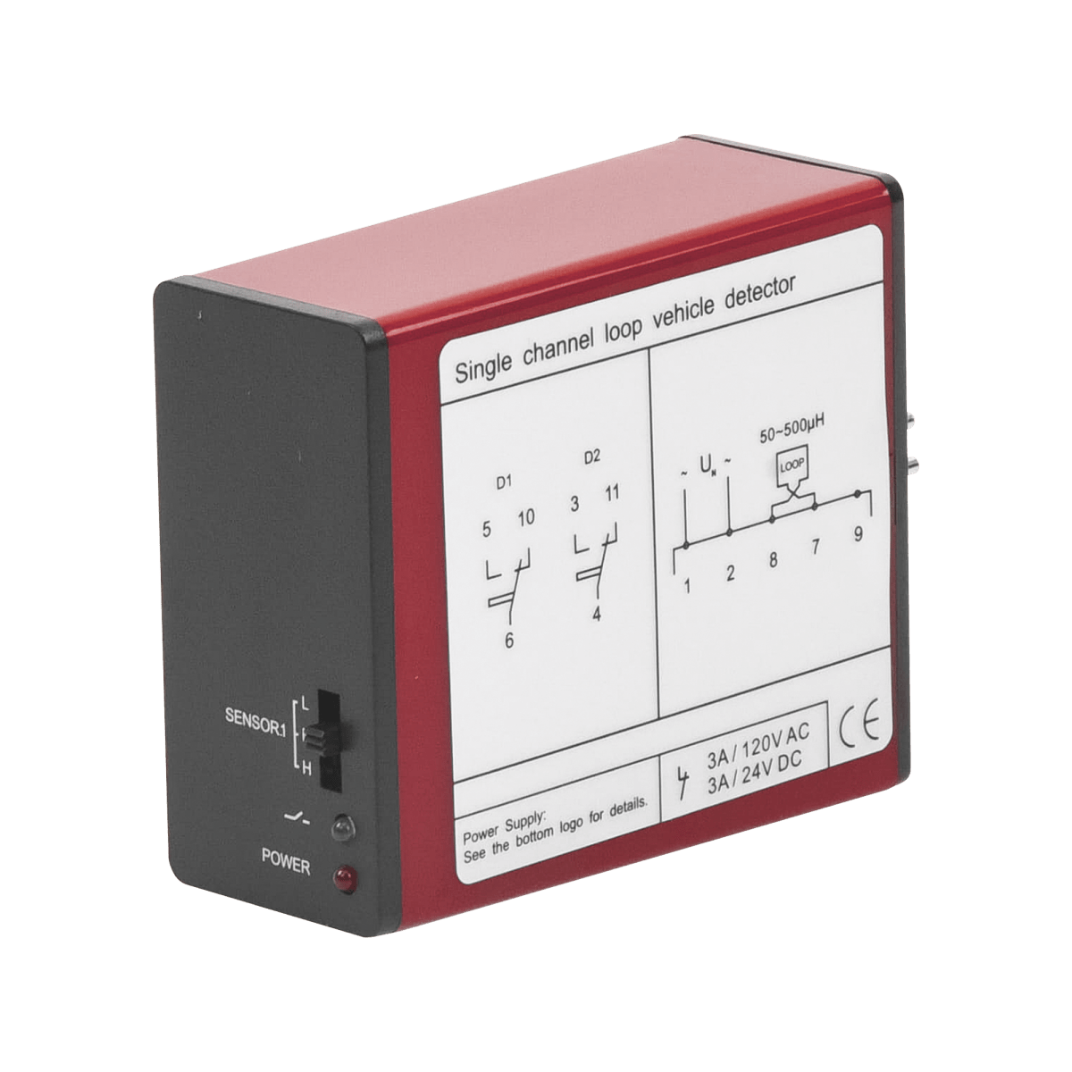 Acceso VehicularACCESSPROXB-DLP-1101Sensor de Masa 1 Canal Detección Presencia Pulso ACCESSPRO XB - DLP - 1101 - SILYMX