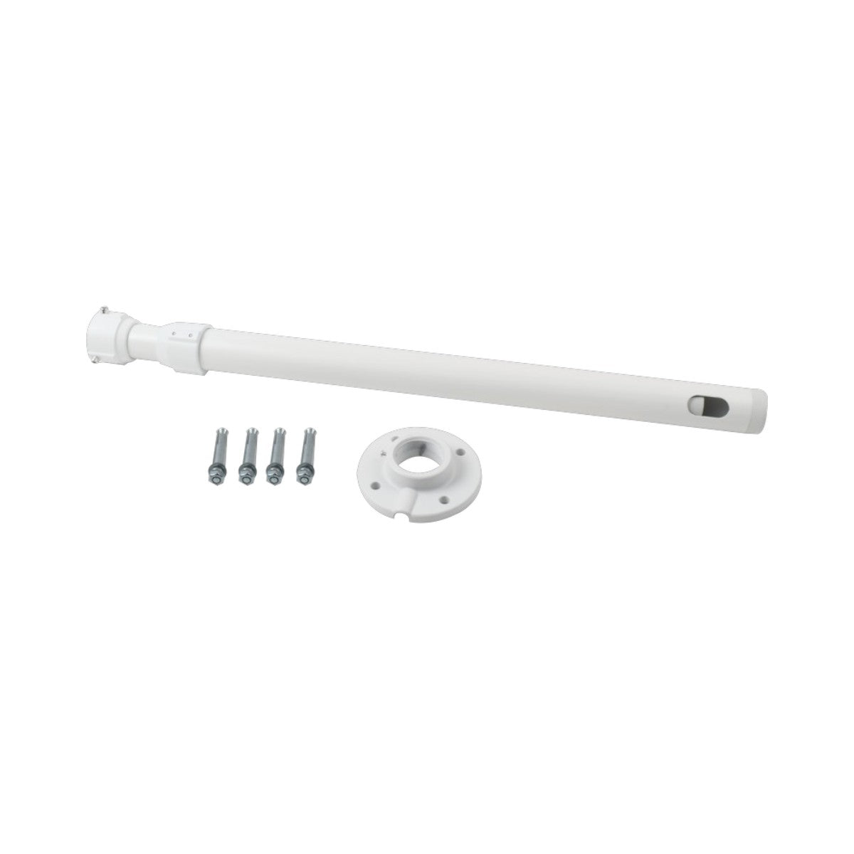 Montaje de techo telescópico tipo tubo para PTZ Hikvision largo 60 cm - 120 cm - SILYMX