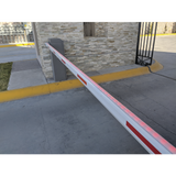 Barrera vehicular ACCESSPRO derecha Soporta brazo de hasta 5.5 m carrera ajustable Movimiento fluido Diseño elegante color Gris XBS-5000-R - SILYMX