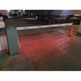 Barrera vehicular ACCESSPRO derecha Soporta brazo de hasta 5.5 m carrera ajustable Movimiento fluido Diseño elegante color Gris XBS-5000-R - SILYMX