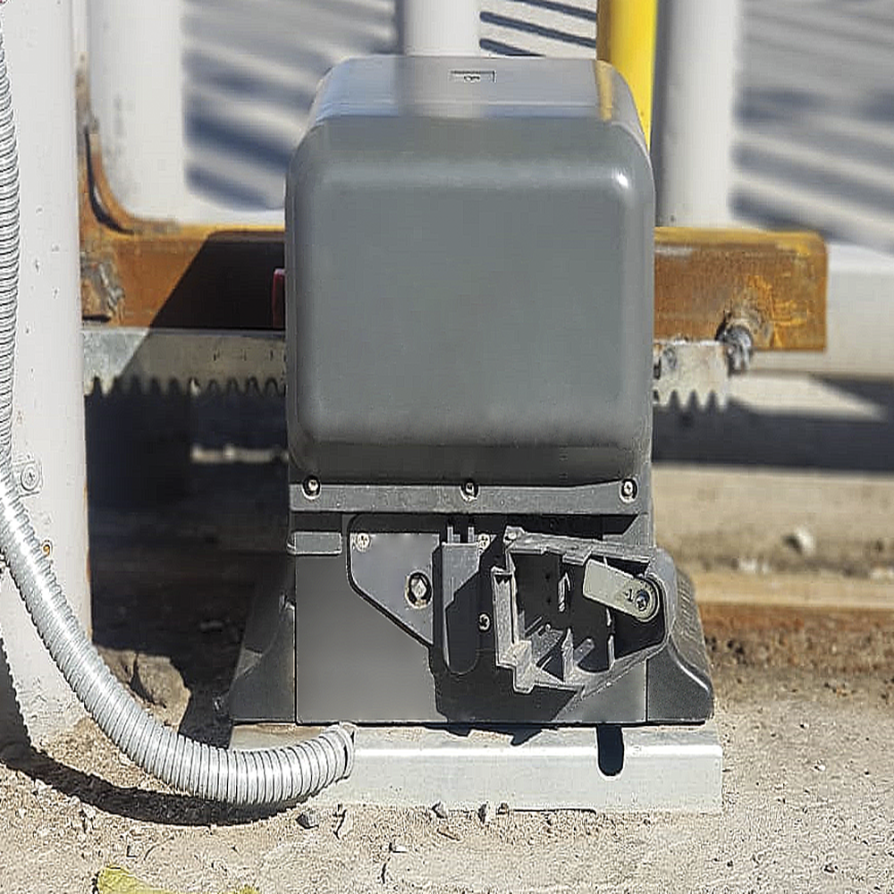 Motor para puertas corredizas 800 kgs Motor brushless Cierre automático auto aprendizaje de finales de carrera XBS-CAN-AC-800 - SILYMX