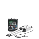 Kit de brazos para automatizar portones vehiculares abatibles de 2 hojas 3 Mts 300 Kg Uso solo residencial Compatible con respaldo de energía XBS-PK03 - SILYMX