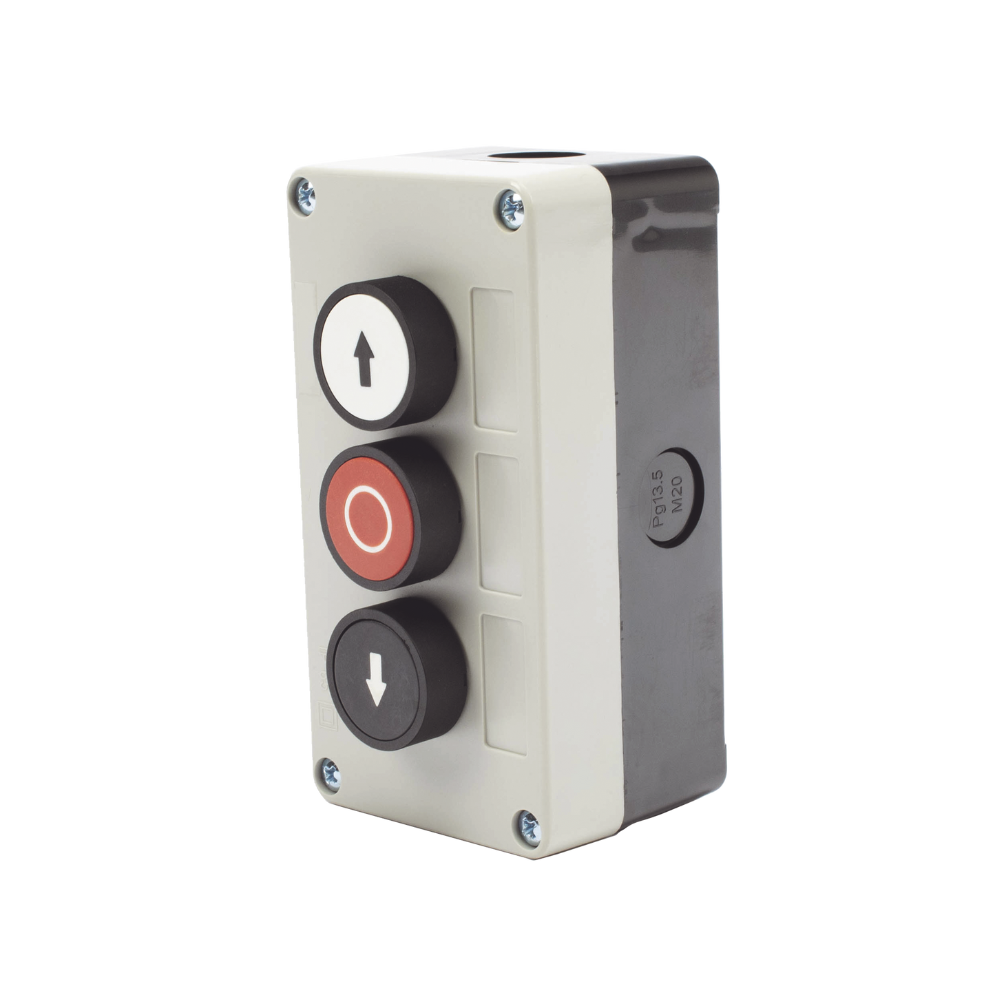 Botonera Triple Para Barreras Vehiculares, Operadores Corredizos y Abatibles XBS-SW-02