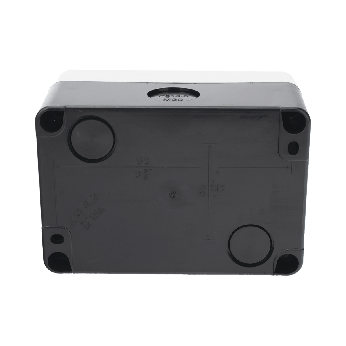 Botones de SalidaACCESSPROXBS-SW-23Botonera Doble ACCESSPRO XBS - SW - 23 · Control de Barreras Vehiculares · Botón Stop Enclavado · IP40 - SILYMX