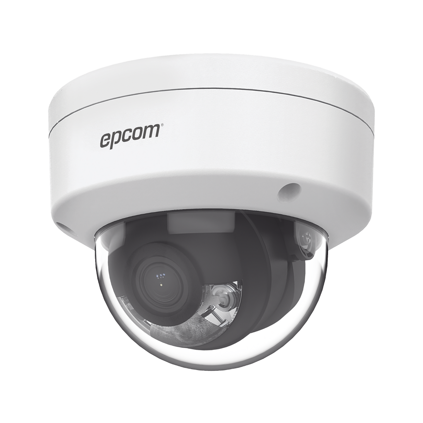 Domo IP 4 Megapixel / Lente 2.8 mm / ACUSENSE  / PoE / H.265+ / IP67 / IK08 / WDR 120 dB / Micro SD