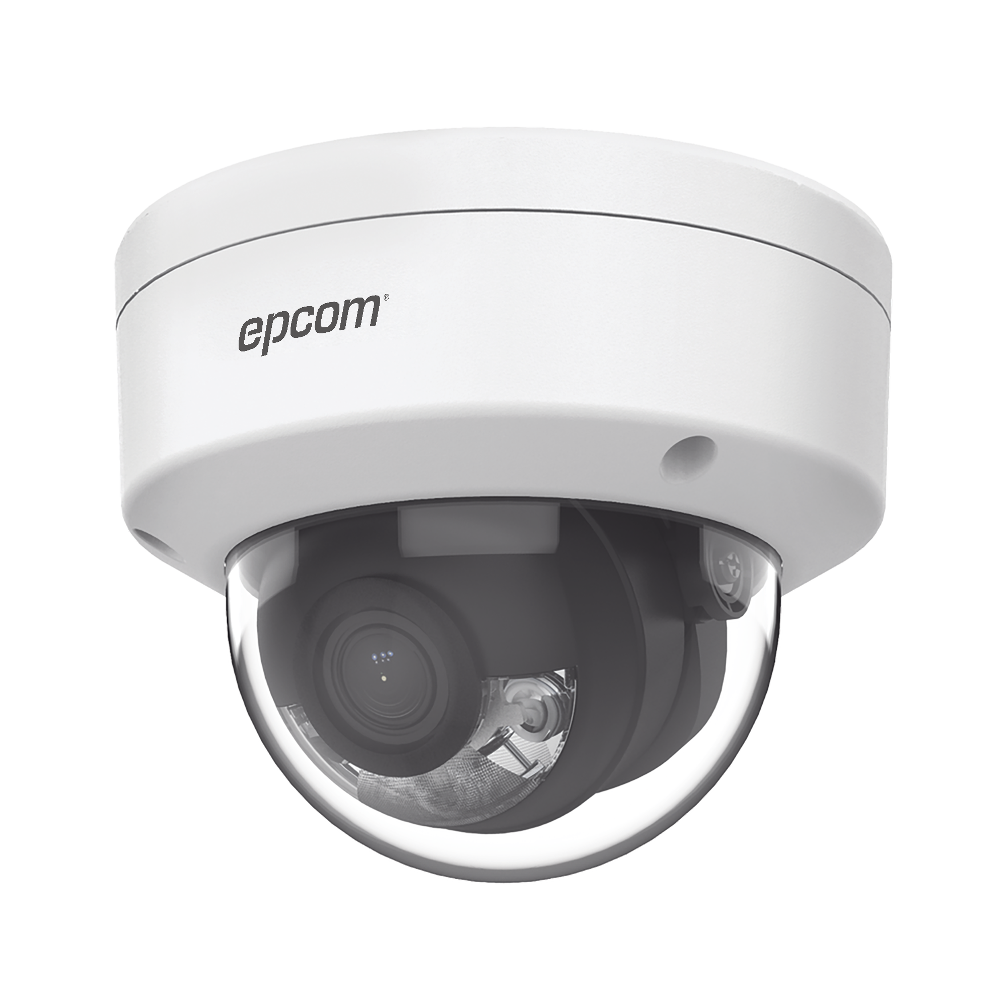 Domo IP 4 Megapixel / Lente 2.8 mm / ACUSENSE  / PoE / H.265+ / IP67 / IK08 / WDR 120 dB / Micro SD