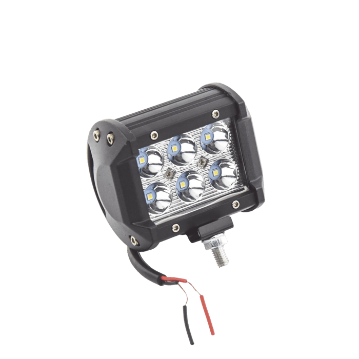 Luz de Trabajo de 6 LED 1500 Lúmenes 9 Watts 10 a 30 Vcc IP67 4 pulgadas XD18F - SILYMX