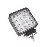 Luz de trabajo de 16 LED 4000 Lumenes 48 Watts 10-30 Vcc IP67 XD48F - SILYMX