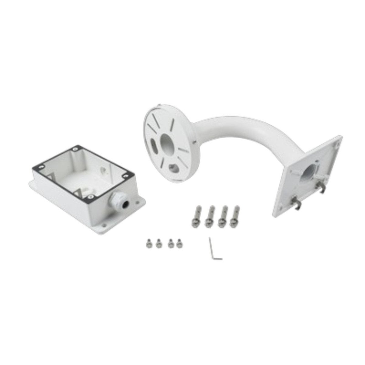 Montaje Universal de Pared con Cuello de Ganso y Caja de Conexiones XGA160C - SILYMX