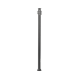 Montajes y Brackets para CámarasSYSCOM VIDEOXGA-POLE-6MSPoste Profesional Seccionado de 6 Metros para Videovigilancia con Base y Brazo PTZ | XGA - POLE - 6MS - SILYMX