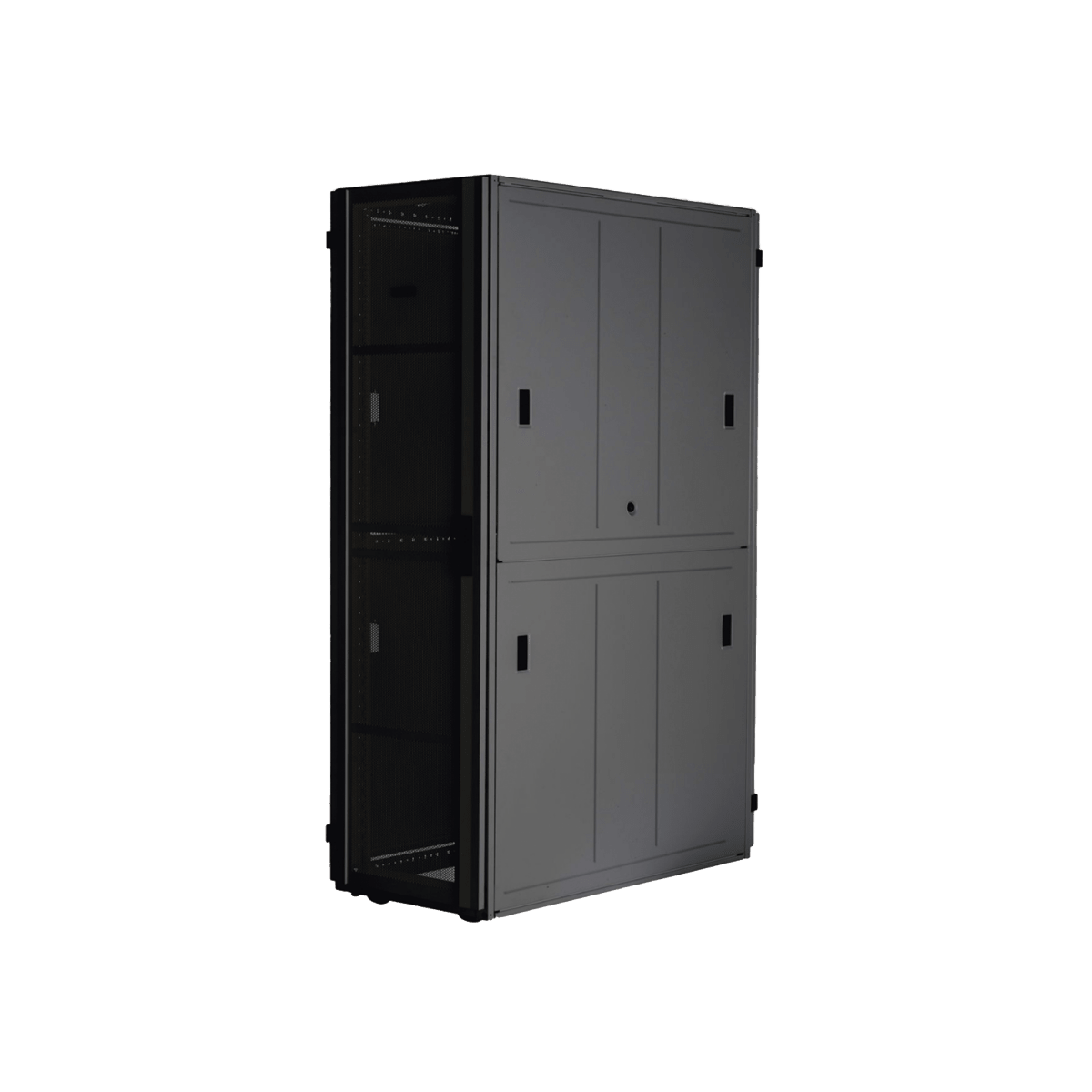 Racks CerradosPANDUITXGL64222BGabinete FlexFusion™ XGL (Light) para Centros de Datos, 42 UR, 600 mm de Ancho, 1200 mm de Profundidad, Fabricado en Acero, Color Negro - SILYMX