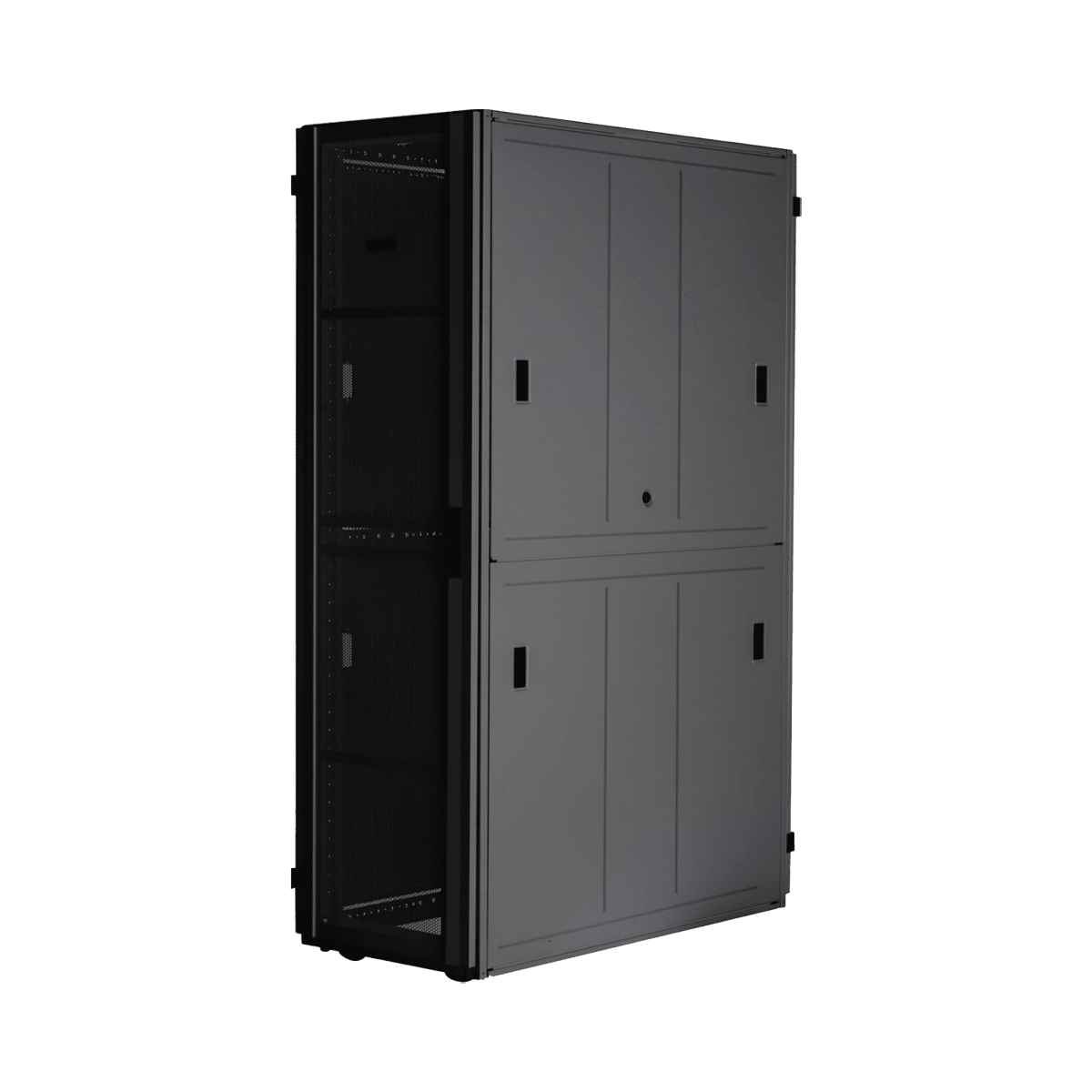 Racks CerradosPANDUITXGL84222BGabinete FlexFusion™ XGL (Light) para Centros de Datos, 42 UR, 800 mm de Ancho, 1200 mm de Profundidad, Fabricado en Acero, Color Negro - SILYMX