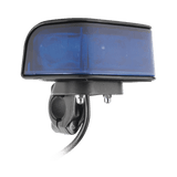 Luces Auxiliares VehicularesEPCOM INDUSTRIAL SIGNALINGXLT1705BLuz Frontal Ultra Brillante para Motocicleta EPCOM XLT1705B · 9 LED 3W · Flasher 25 Patrones · 10 - 30 Vcc · Azul - SILYMX