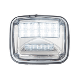 Luz de advertencia de 8 X 6" Color Claro Con Luz de Trabajo Clara para Ambulancias - SILYMX