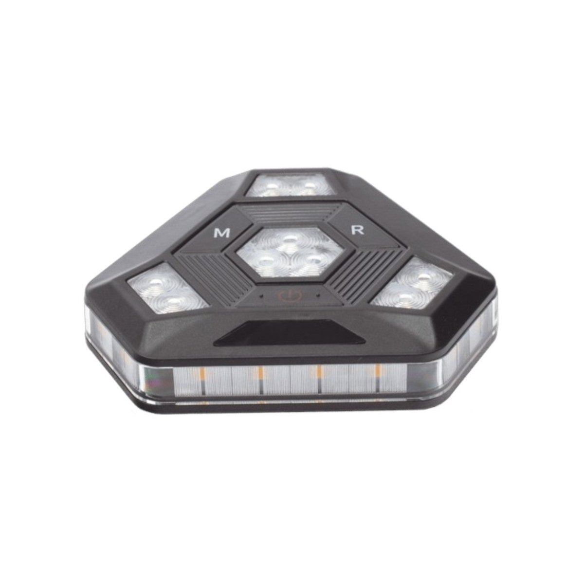 Luz Auxiliar Ámbar Ultra Brillante Para Automóviles, Motocicletas y Bicicletas Con Montaje Magnético XLTE1985A - SILYMX