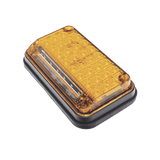 Luz de Advertencia de 7X4 pulgadas Color Ámbar Con Luz de Trabajo XLTE2335A - SILYMX