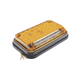 Luz de Advertencia de 7X4 pulgadas Color Ámbar Con Luz de Trabajo XLTE2335A - SILYMX