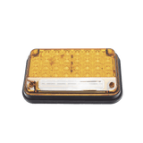 Luz de Advertencia de 7X4 pulgadas Color Ámbar Con Luz de Trabajo XLTE2335A - SILYMX