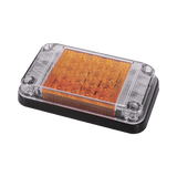 Luz de Advertencia de 7X4 pulgadas Color Ámbar Con Luces de Trabajo XLTE2345A - SILYMX