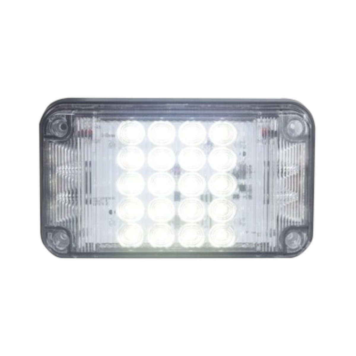 Luz de Advertencia de 7X4 pulgadas Color Claro Con Luces de Trabajo XLTE2345W - SILYMX